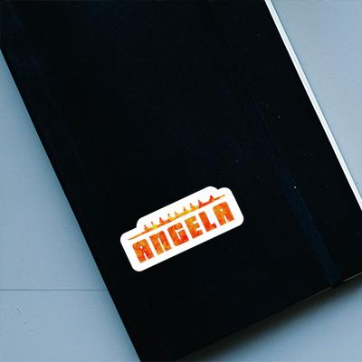 Angela Sticker Rowboat Laptop Image