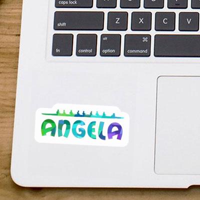 Sticker Ruderboot Angela Gift package Image