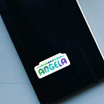 Sticker Angela Rowboat Notebook Image
