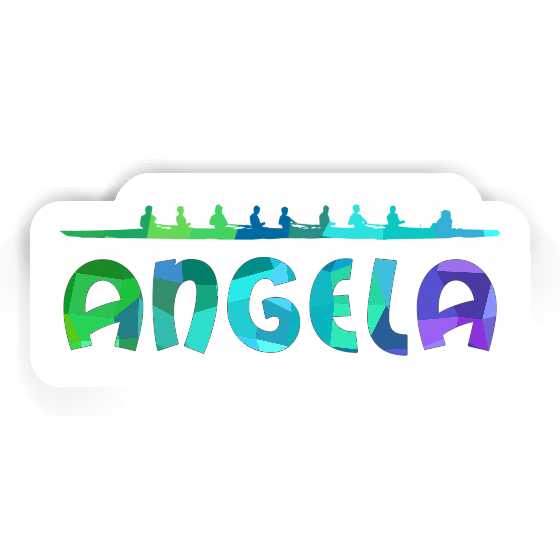 Sticker Ruderboot Angela Notebook Image