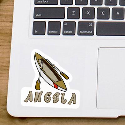 Angela Sticker Rowboat Notebook Image