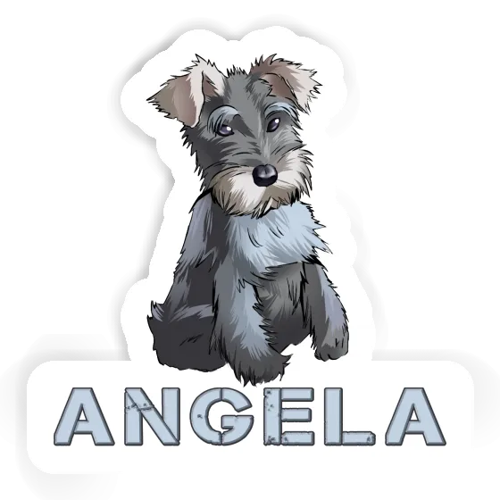Sticker Dog Angela Laptop Image