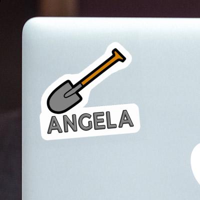 Angela Sticker Shovel Image