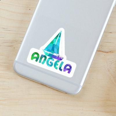 Angela Sticker Sailboat Gift package Image