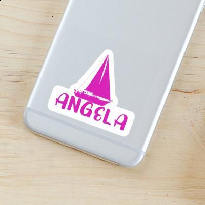 Segelboot Aufkleber Angela Gift package Image
