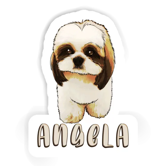 Sticker Angela Shih Tzu Gift package Image