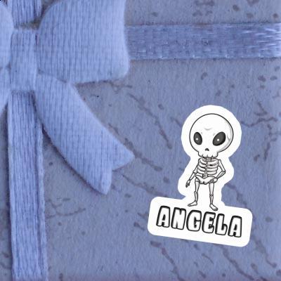 Angela Sticker Alien Image