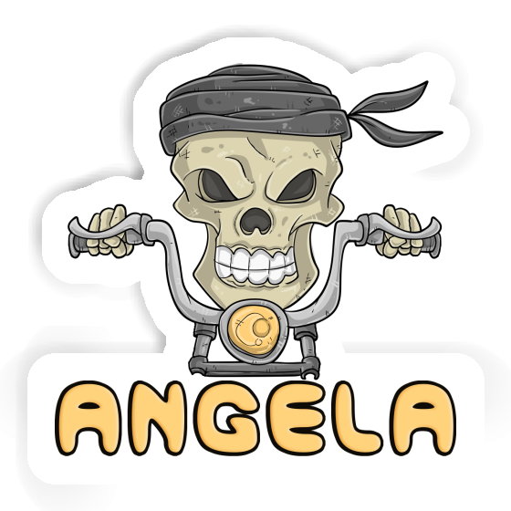 Sticker Angela Motorcycle Rider Gift package Image