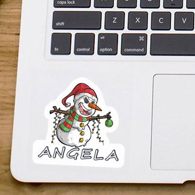 Angela Sticker Bad Snowman Image