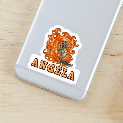 Aufkleber Angela Surfer Gift package Image