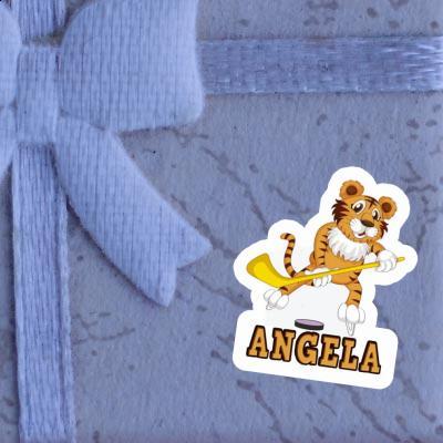 Angela Autocollant Tigre Image
