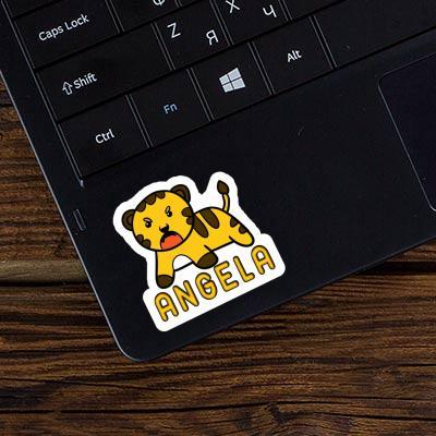 Sticker Angela Baby Tiger Image