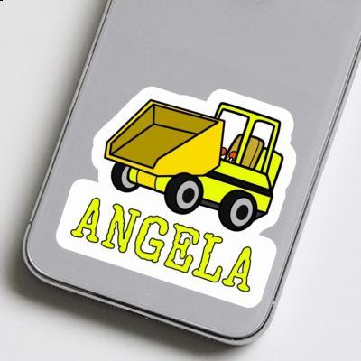 Sticker Angela Front Tipper Image