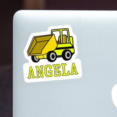 Front Tipper Sticker Angela Gift package Image