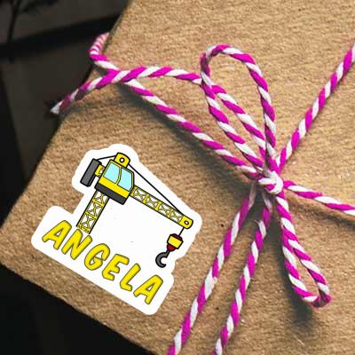 Angela Sticker Crane Gift package Image