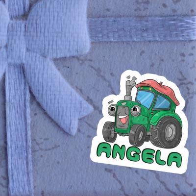 Angela Aufkleber Traktor Image