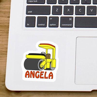 Sticker Roller Angela Laptop Image
