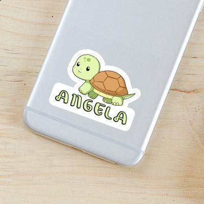 Autocollant Tortue Angela Image