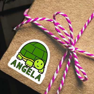 Sticker Angela Schildkröte Gift package Image