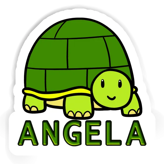Sticker Turtle Angela Notebook Image
