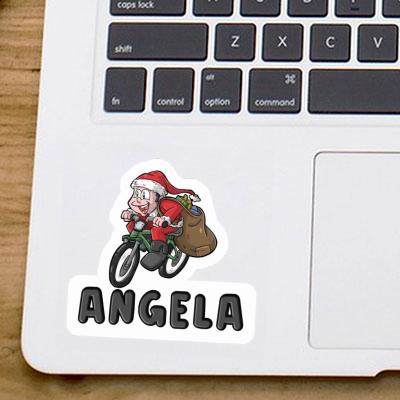 Aufkleber Fahrradfahrer Angela Gift package Image