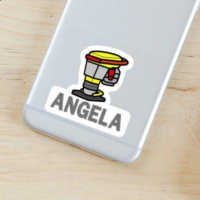 Sticker Angela Vibratory tamper Gift package Image