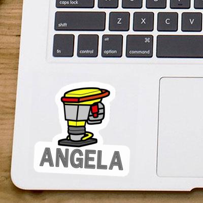 Autocollant Angela Pilons vibrant Laptop Image