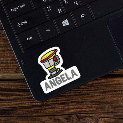 Sticker Vibratory tamper Angela Laptop Image