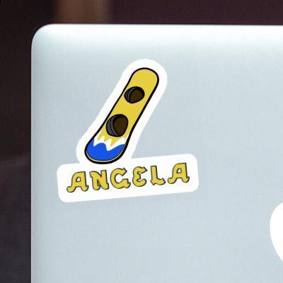 Sticker Angela Wakeboard Notebook Image
