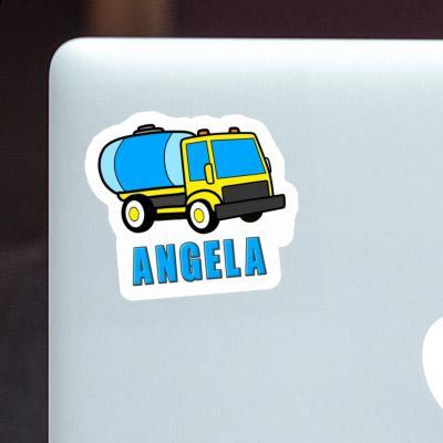 Angela Sticker Wassertransporter Laptop Image