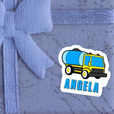 Autocollant Camion d'eau Angela Notebook Image