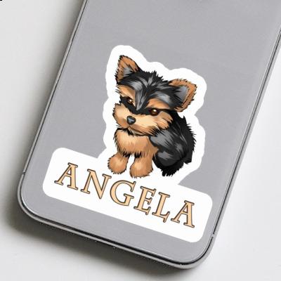 Autocollant Angela Terrier Notebook Image