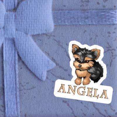Autocollant Angela Terrier Notebook Image
