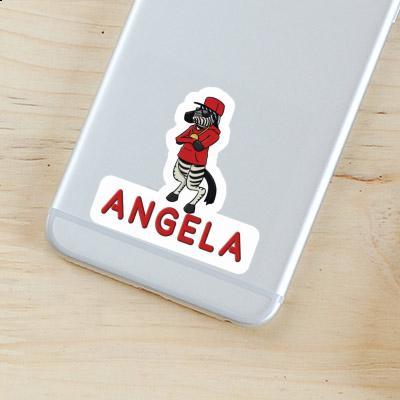 Sticker Angela Zebra Gift package Image