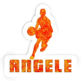 Sticker Angele Basketball Player Image