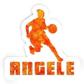 Sticker Angele Basketball Player Image