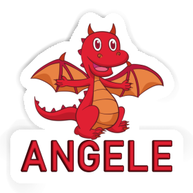 Angele Aufkleber Drache Image