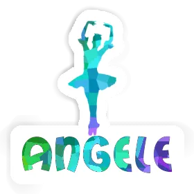 Sticker Ballerina Angele Image