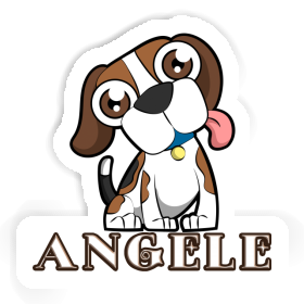 Beagle Sticker Angele Image