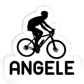 Biker Sticker Angele Image