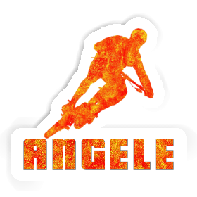 Sticker Angele Biker Image