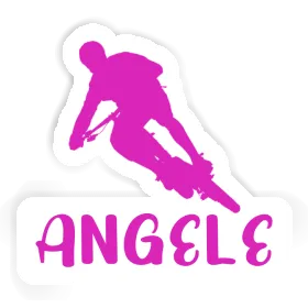 Sticker Biker Angele Image