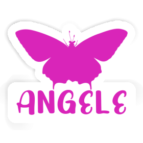 Angele Autocollant Papillon Image