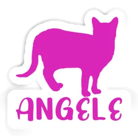 Cat Sticker Angele Image