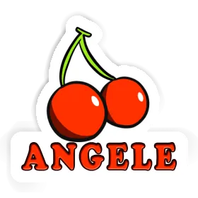 Angele Sticker Cherry Image