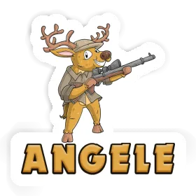 Angele Autocollant Chasseur Image