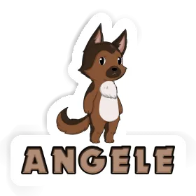 Angele Sticker Deutscher Schäferhund Image