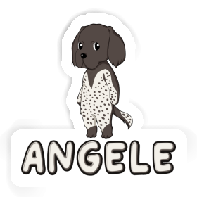 Angele Sticker Small Munsterlander Image