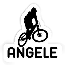 Sticker Angele Downhiller Image