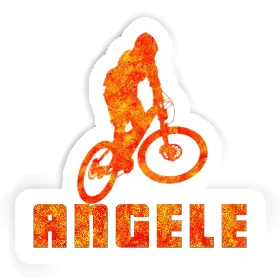 Angele Sticker Downhiller Image